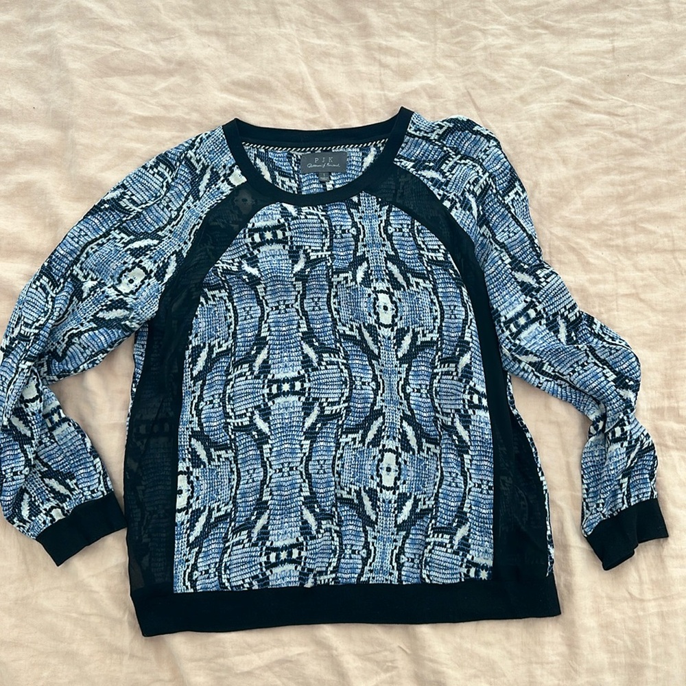 Matching silk jogger set
